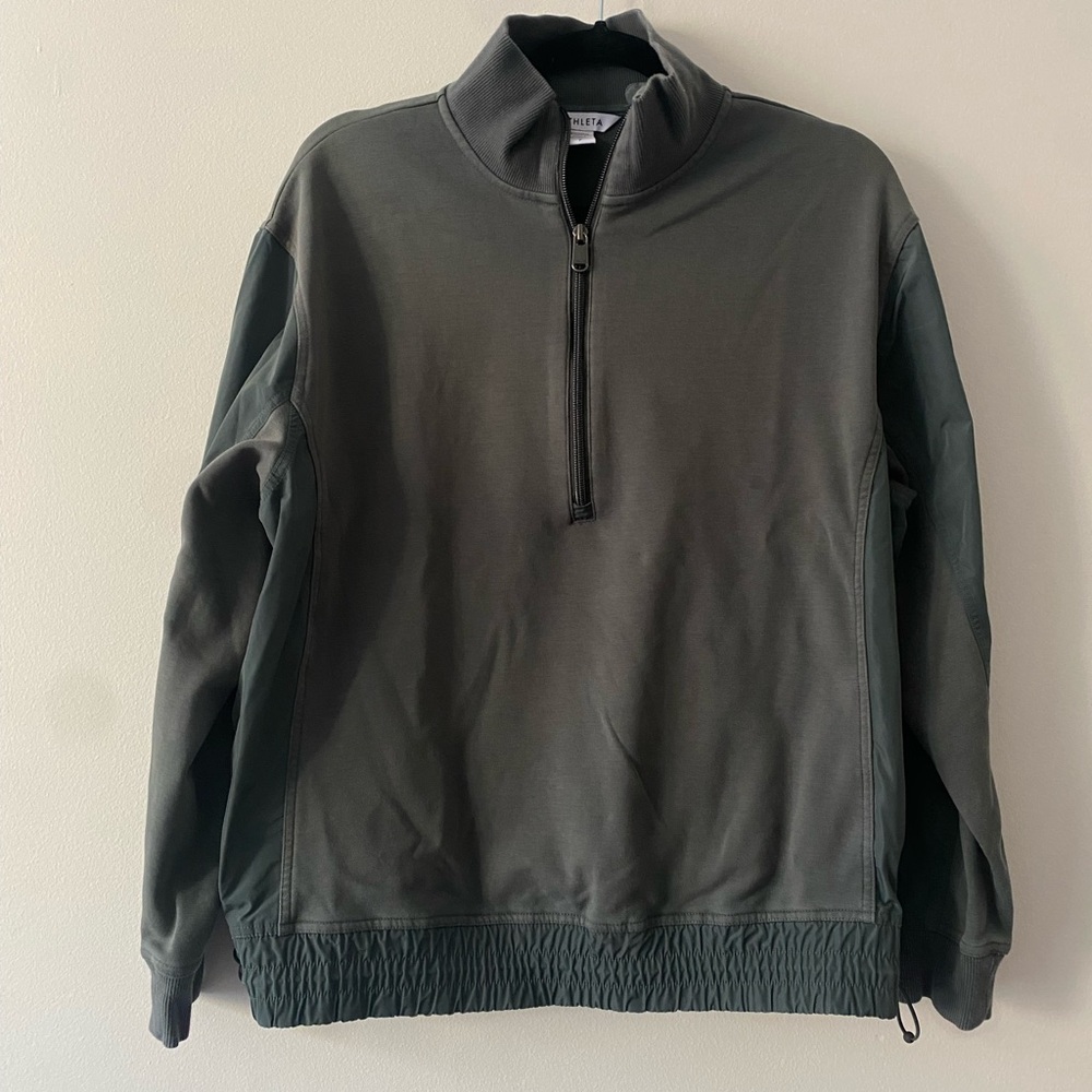 Athleta hybrid quarter zip